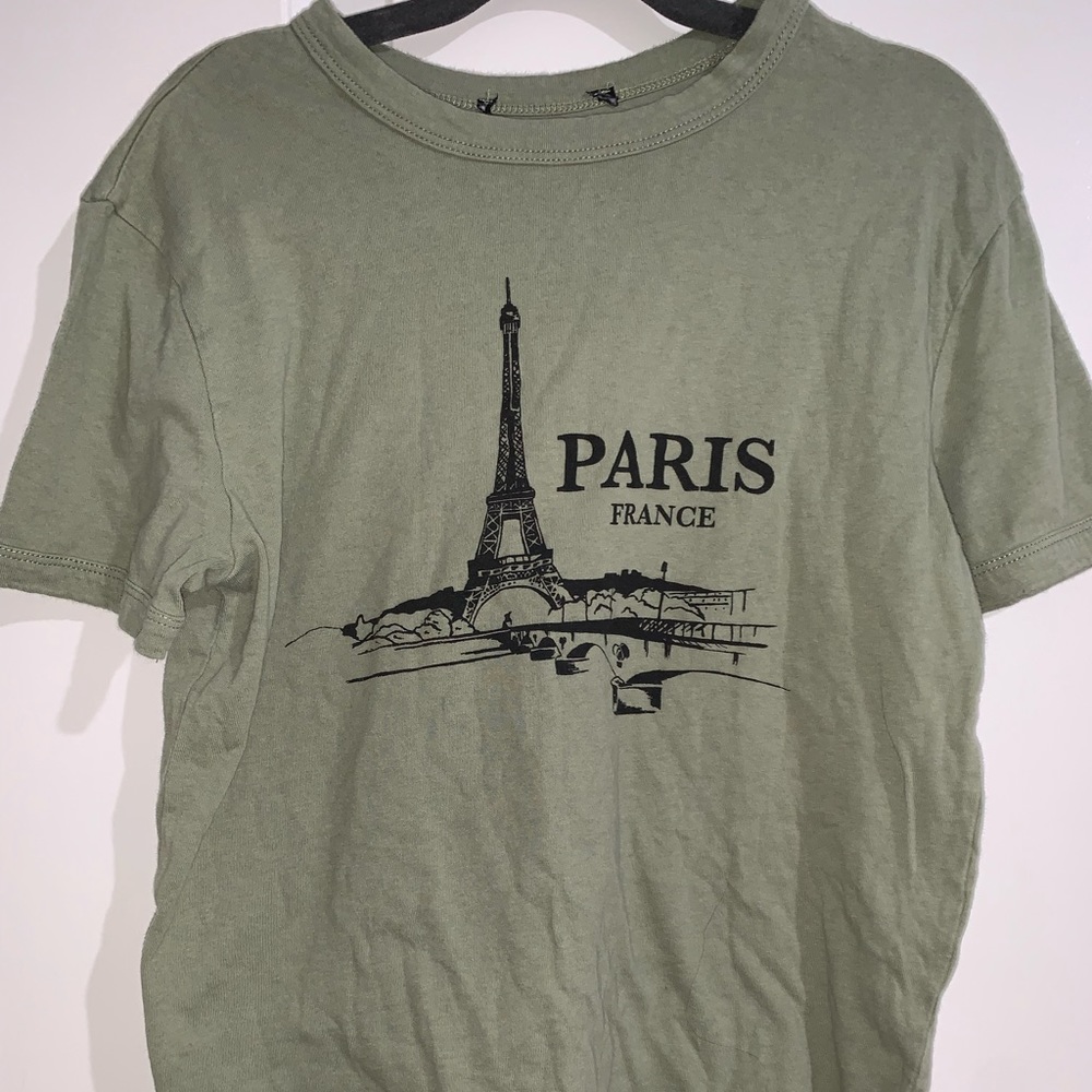zara paris france tshirt